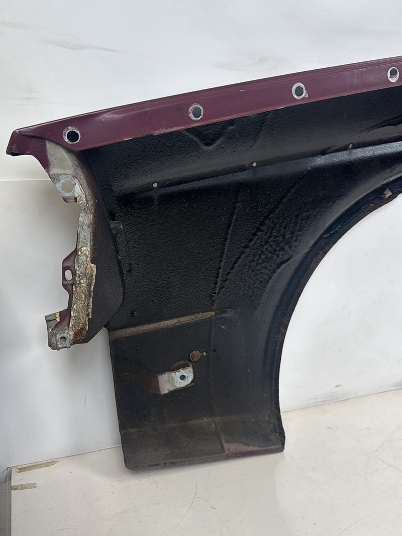 1986-1993 Volvo 240 242 244 245 Passenger Right RH Front Fender Maroon OEM #1AN