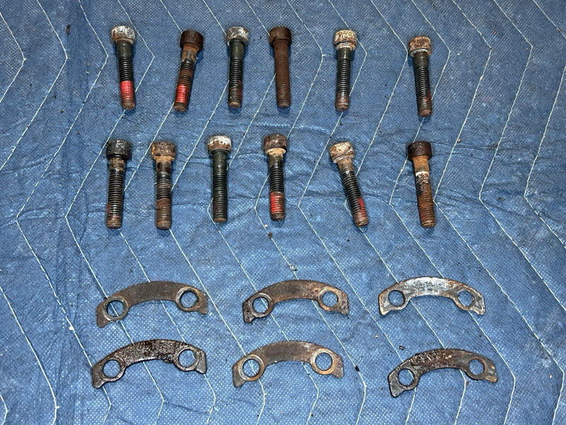 2008-2013 Volvo XC70 S80 Front & Rear Driveshaft Bolts Hardware AWD OEM #4212E