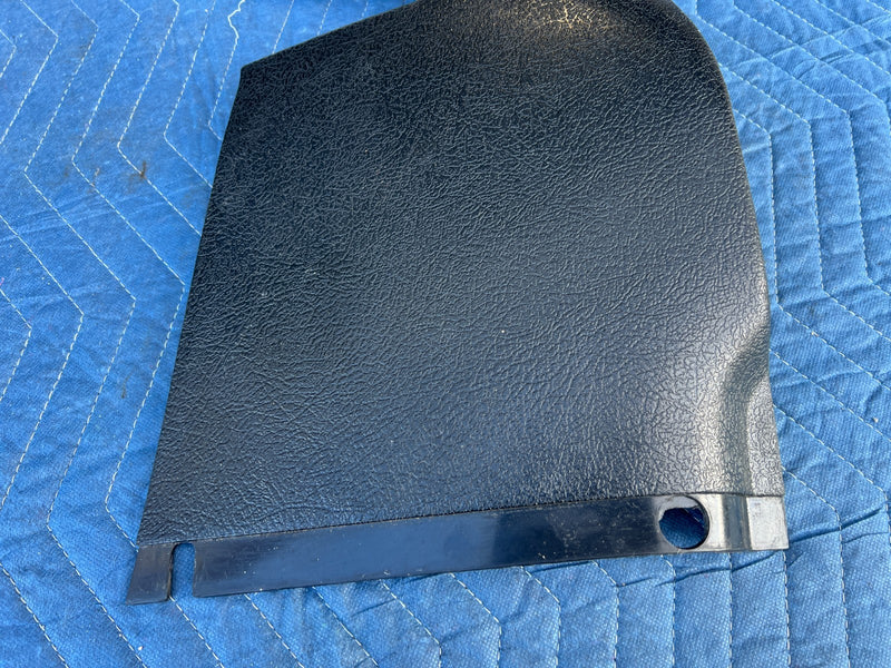 1986-1993 Volvo 240 244 Lower Dash Right & Left Kick Panel Trim Black OE #4183EM