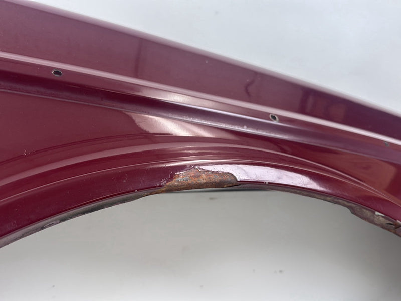1986-1993 Volvo 240 242 244 245 Passenger Right RH Front Fender Maroon OEM #1AN