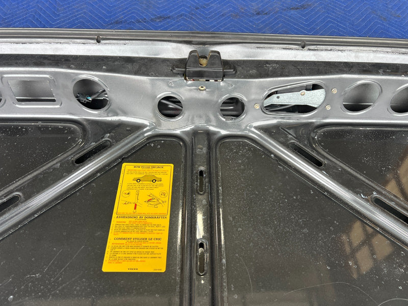 1989-1995 Volvo 740 940 Sedan Rear Deck Trunk Lid Panel Gray OEM #3648EM
