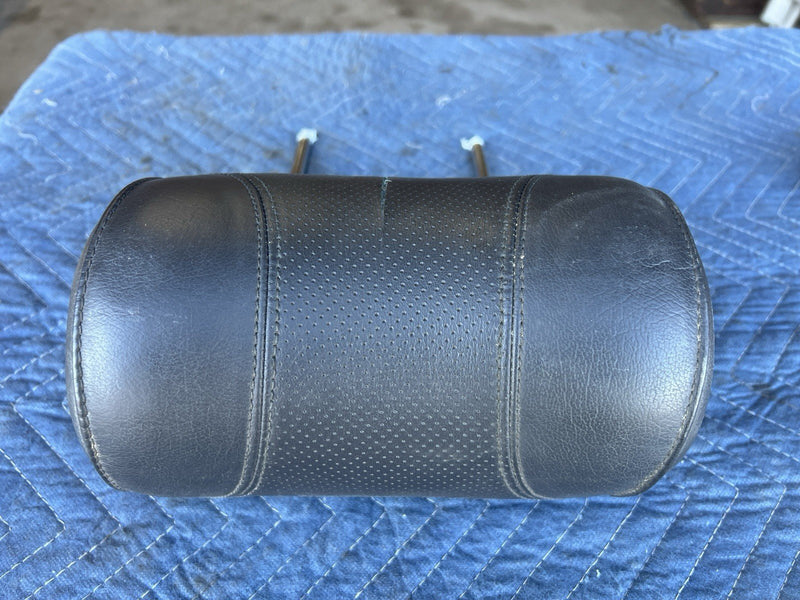 1998-2003 Jaguar XJR XJ X308 Front Passenger Black Leather Headrest OEM #4790E