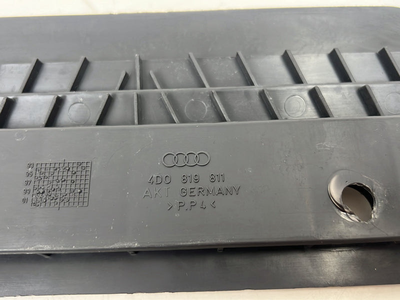 2001-2003 Audi S8 D2 A8 Front Footwell Floor Cabin Air Vent Cover Black Pair OEM #6103EM