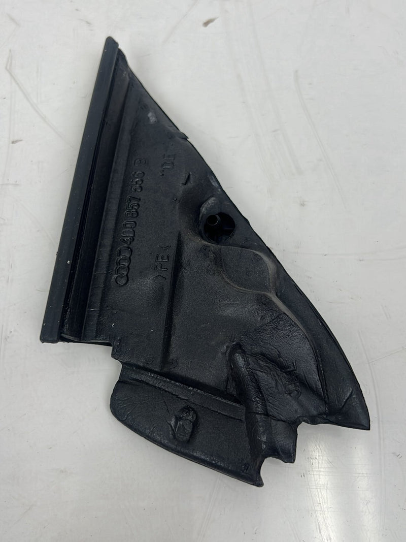 1996-2003 Audi S8 D2 A8 Front Right Corner Mirror Trim Interior Black OE #6443EM