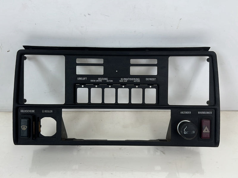 1980-1987 BMW E23 7 Series A/C Heat HVAC Climate Control Trim Panel OEM #5633EM