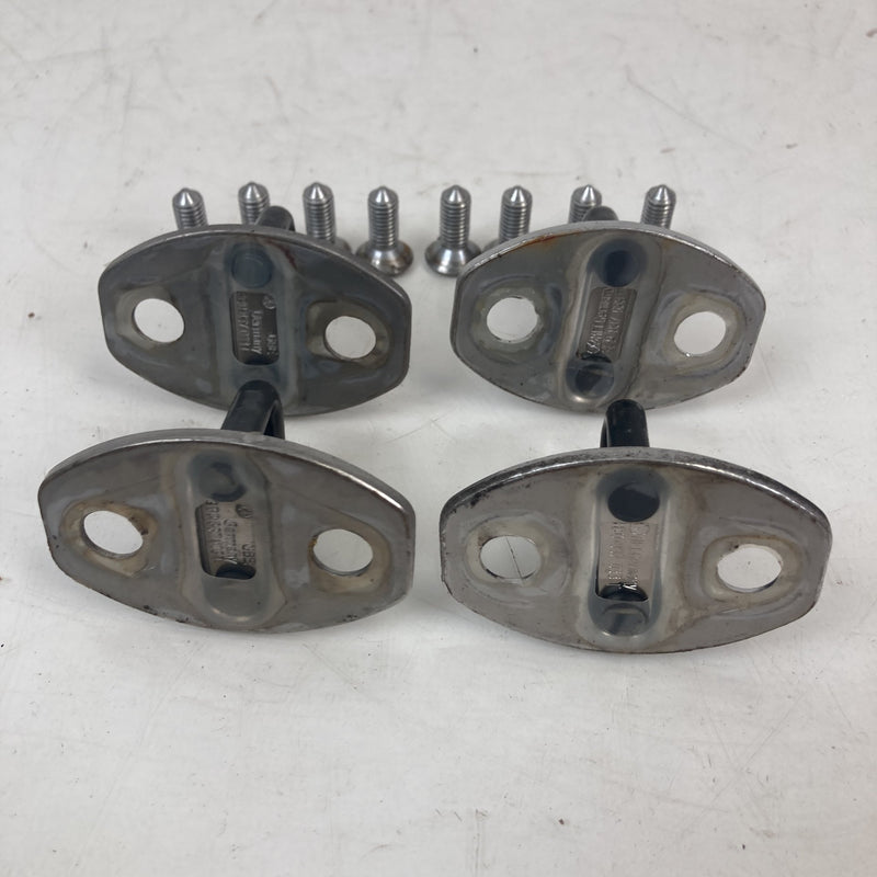 2001-2005 Volkswagen Passat Door Striker Plates Set of 4 OEM #5513M