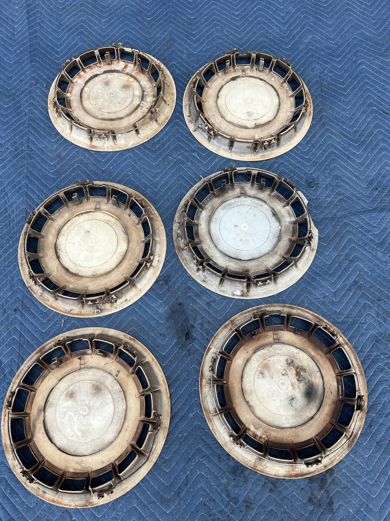 1986-1993 Volvo 240 244 Sedan 14" Hubcap Wheel Cover Set of 6 3540176 OE #4235EM