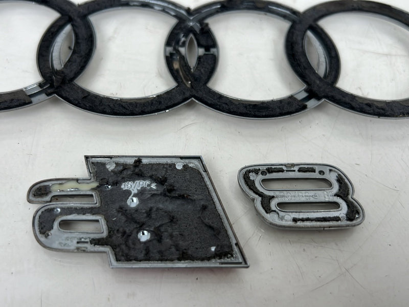1996-2003 Audi S8 D2 A8 Trunk Emblem Logo Plate Badge Chrome OEM #6556EM
