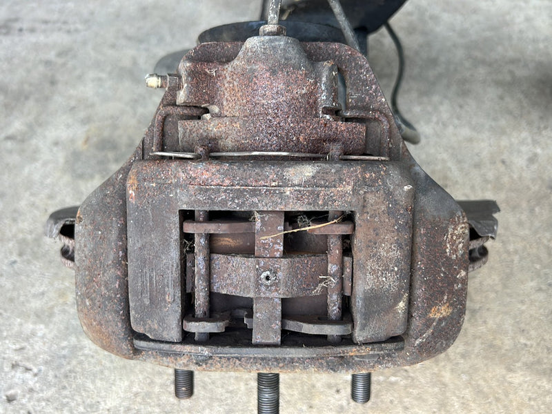 1983-1985 Porsche 944 Rear Trailing Arm Wheel Hub Knuckle Assembly OEM #1852EM
