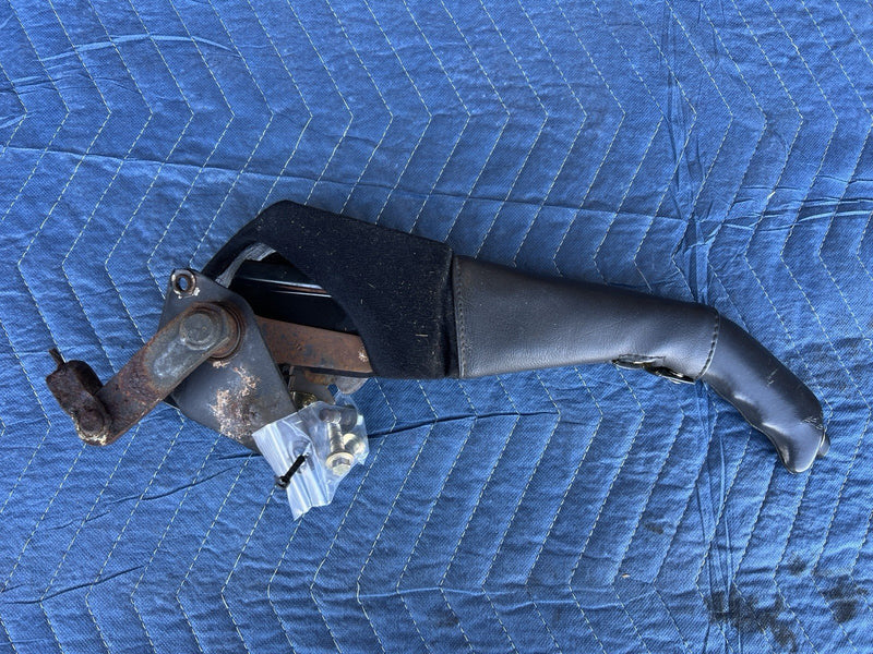 1998-2003 Jaguar XJR XJ8 Emergency E Brake Handle Lever Black Button OEM #4622E
