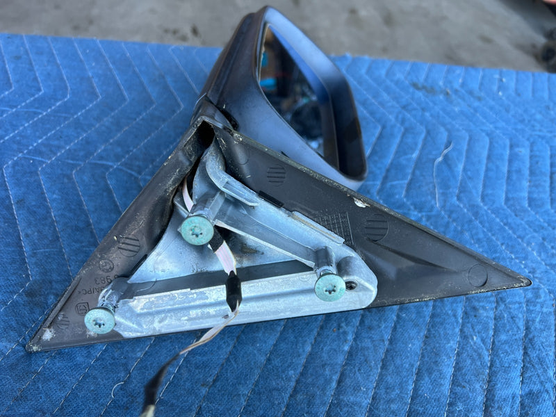 2000-2005 BMW 330xi 325xi E46 Driver Left Door Mirror Assembly Blue OEM #4764EM