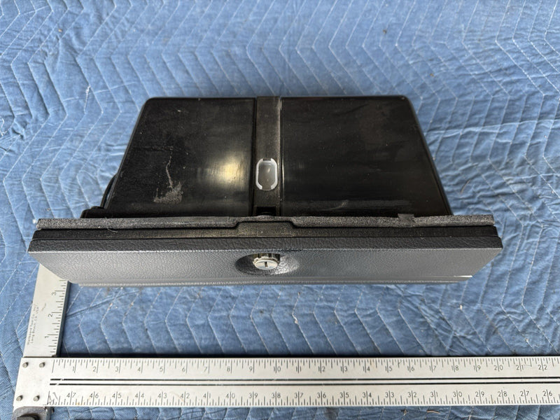 1986-1993 Volvo 240 244 245 Black Glove Box Door & Compartment Dash OEM #4848E