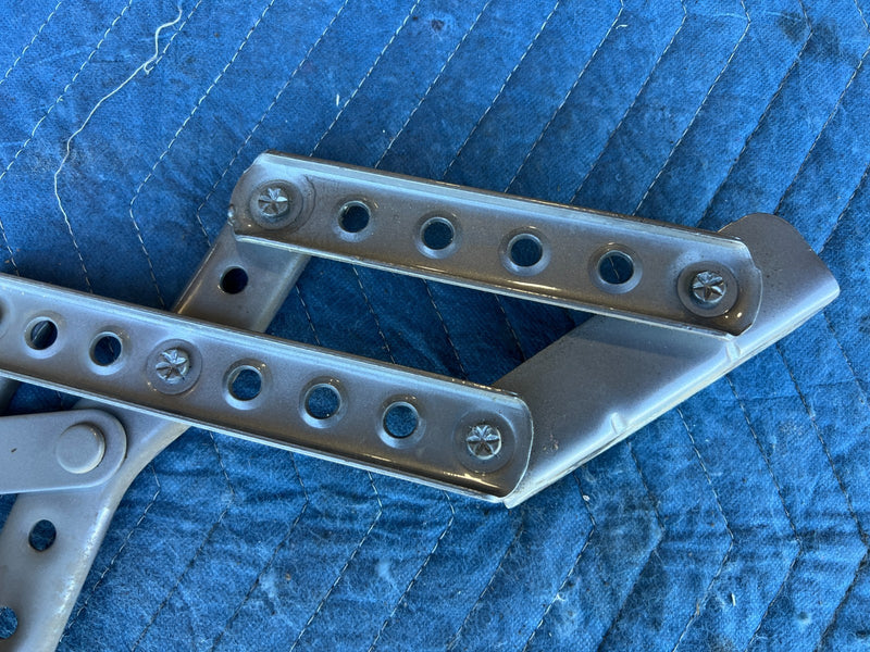 1986-1993 Volvo 240 244 Sedan Right & Left Trunk Deck Lid Hinge Pair OEM #4347EM
