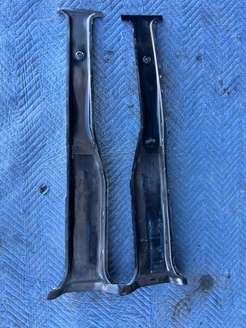 1986-1993 Volvo 240 244 Sedan Left & Right B Pillar Trim Pair 1225995 OE #4376EM