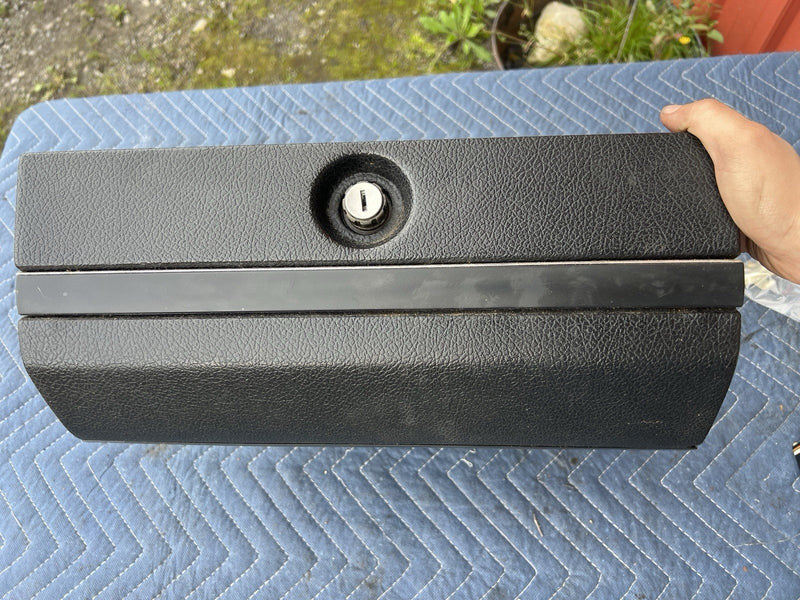 1986-1993 Volvo 240 244 245 Glove Box Assembly Black w/Door & Liner OEM #5028E