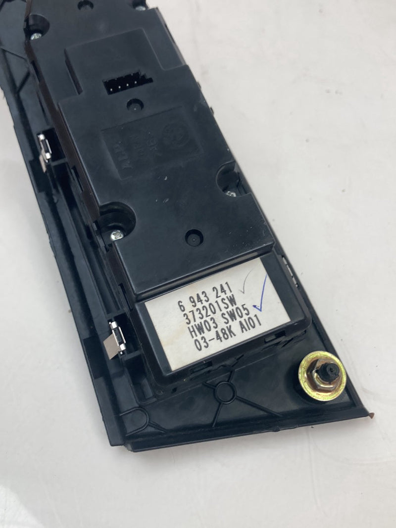 2003-2007 BMW 545i E60 Master Window Switch Left Driver 6943241 OEM #4949M