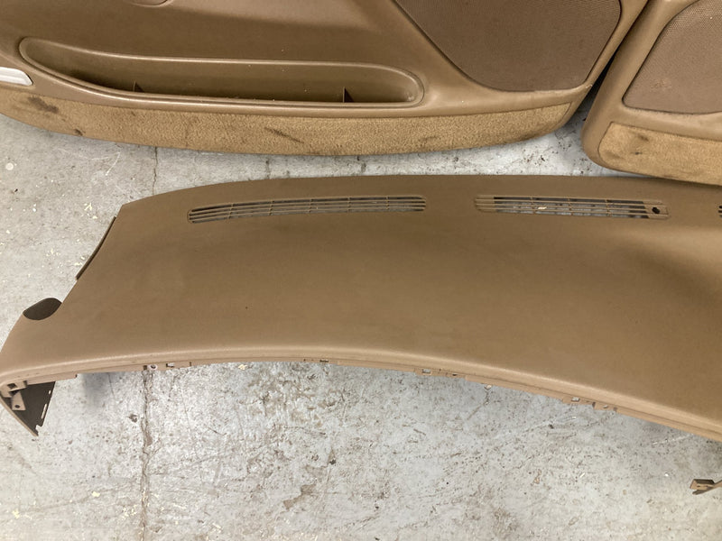 1999-2006 Chevy Silverado GMT800 Complete Oak Peanut Butter Interior Set #3515M