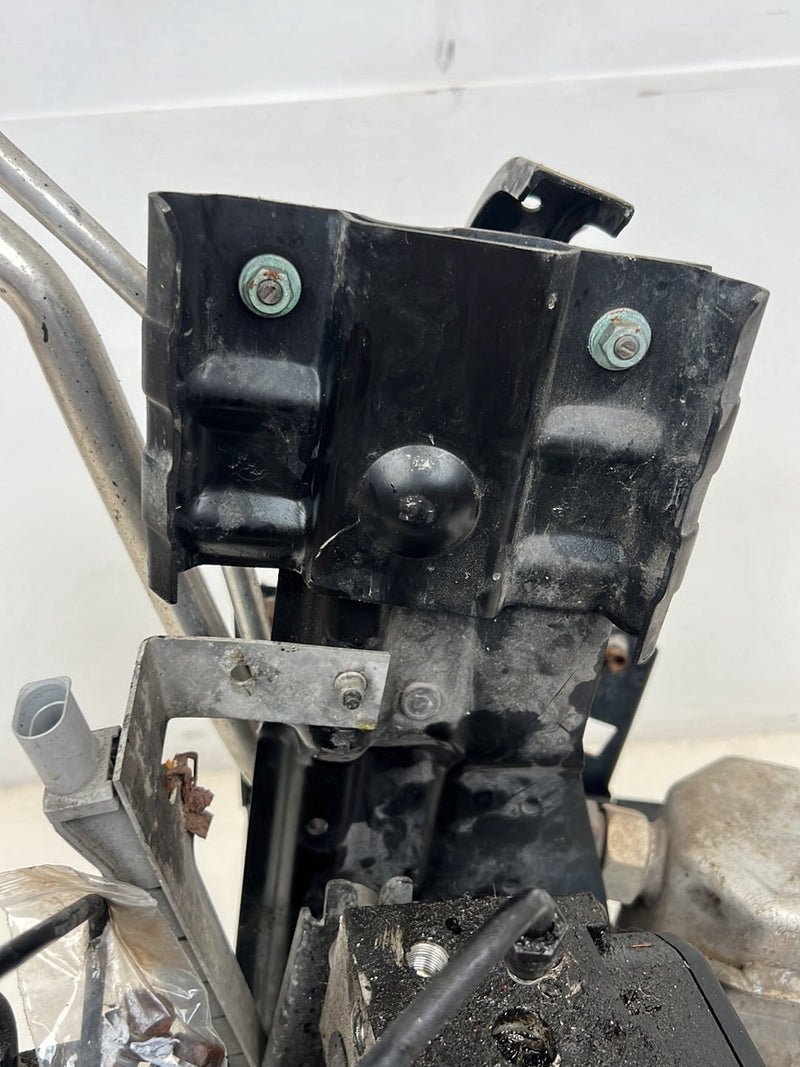 1996-2003 Audi S8 D2 A8 Front Left Bumper Corner Bracket & ABS Block OEM #6495EM