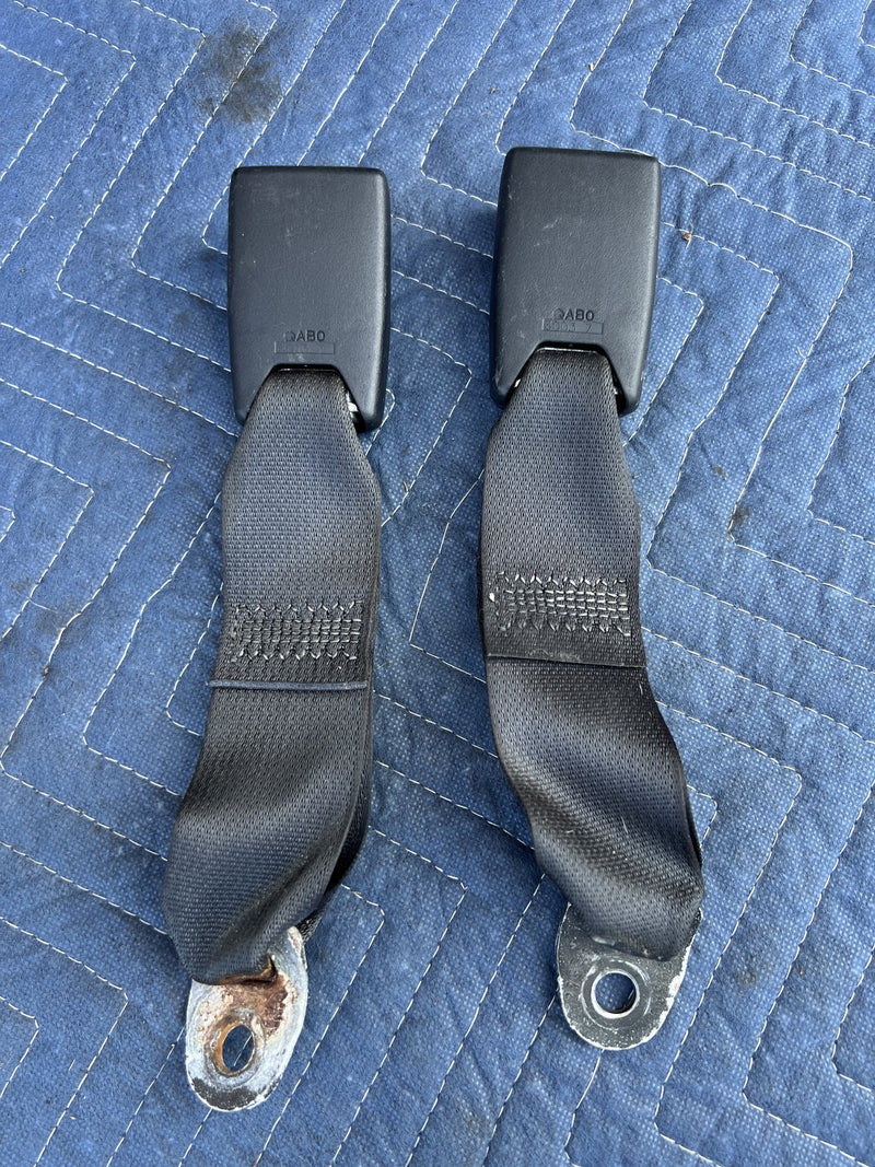 2006-2012 Mitsubishi Eclipse III Rear Seat Belt Buckle Set LH RH OEM #5012M
