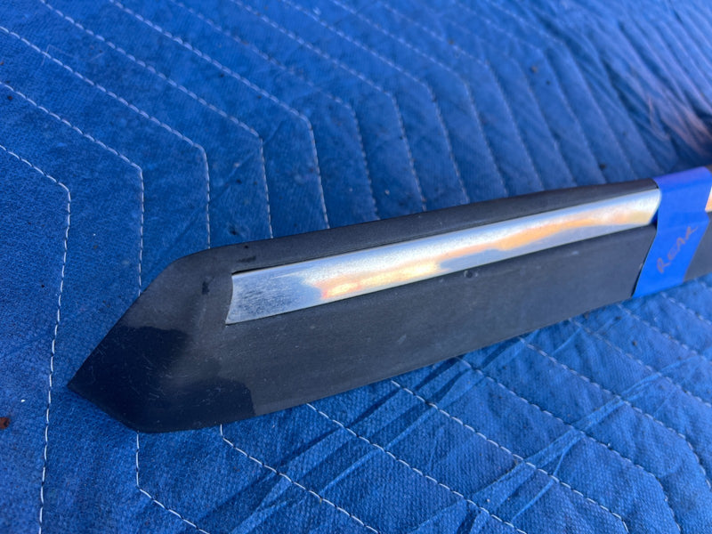 1986-1993 Volvo 240 244 Sedan Rear Right & Left Bumper Trim Molding OEM #4264EM
