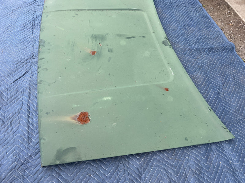 1967-1974 Volvo 140 142 Coupe Rear Deck Trunk Lid Panel Green OEM #4854EM