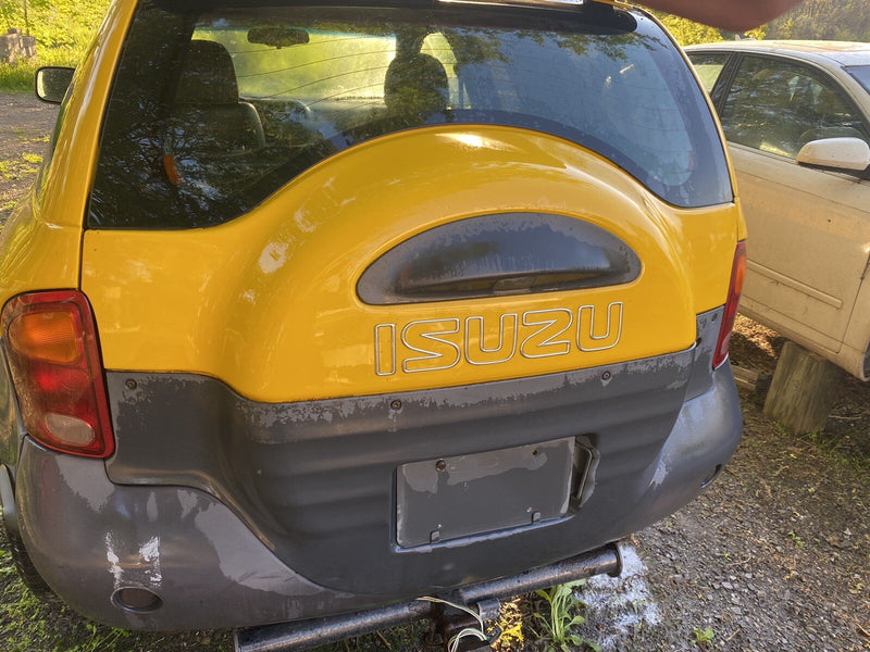 99-01 Isuzu Vehicross Rear Door Hatch Gate & Window Yellow OEM #636E