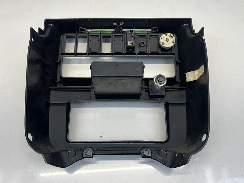 1975-1980 Volvo 244 240 Dash Center Stereo Surround Trim Black OEM #5281EM