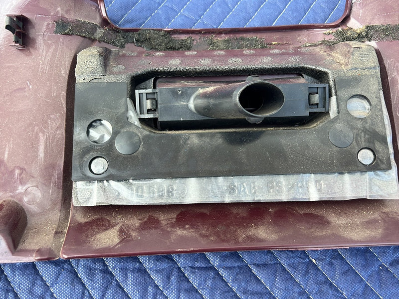 1995-1999 Chevy Silverado GMC Driver Knee Bolster Kick Trim Maroon OEM #5512EM