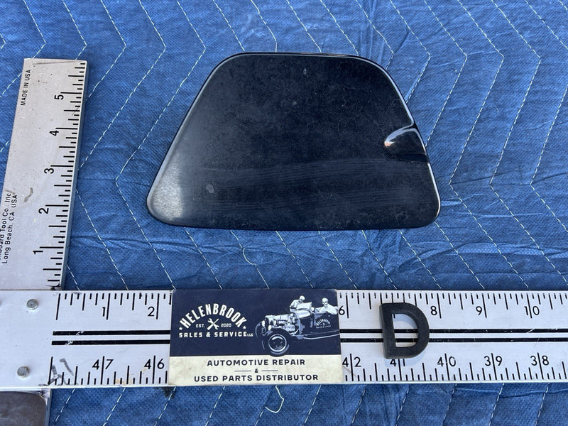 1998-2003 Jaguar XJR XJ8 X308 Gas Fuel Door Lid Cover Black OEM #4634E