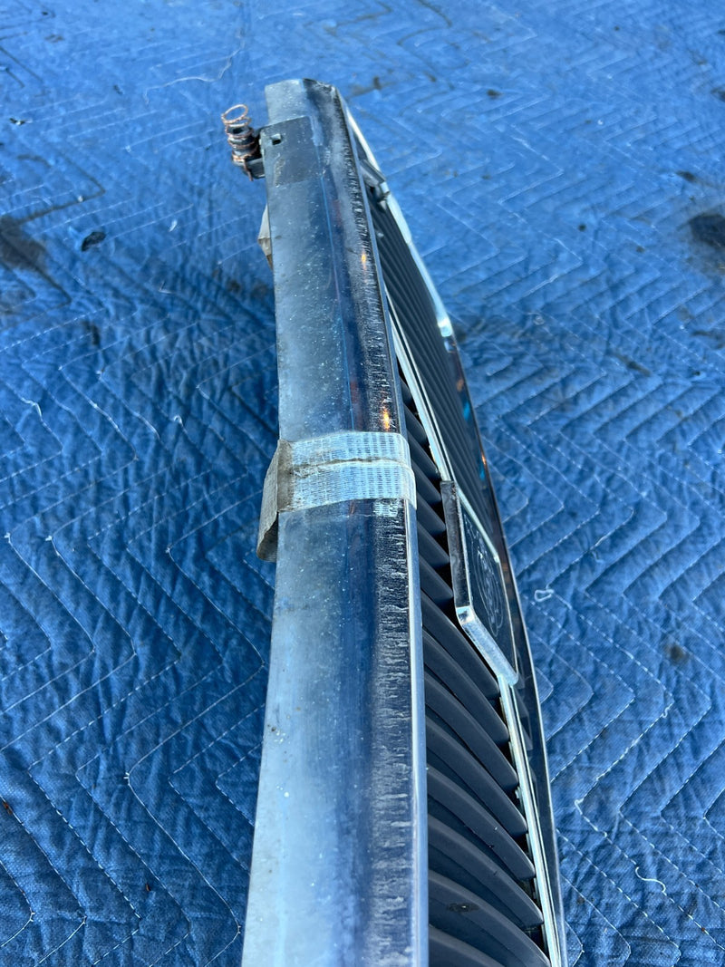 1986-1993 Volvo 240 244 245 Front Grille Trim Hood Chrome OEM #4373EM