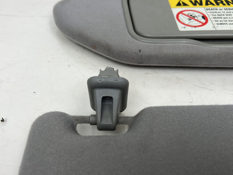 2004-2007 Volvo S60R V70R Front Right & Left Sun Visor Pair Gray Cloth 9454101 OEM #5759EM