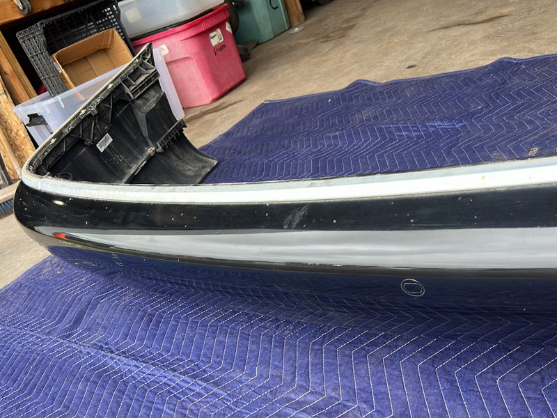1996-2003 Audi S8 D2 A8 Rear Bumper Cover Panel Assembly Black OEM #6532EM