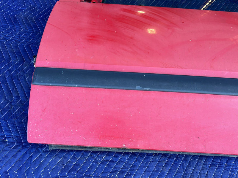 1993-1997 Volvo 850 Front Driver Left LH Door Assembly Red OEM