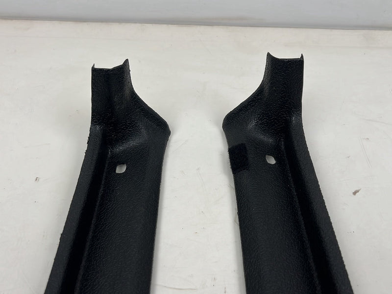 1975-1980 Volvo 244 240 Front Left Right A Pillar Trim Black 1204581 OEM #5411EM