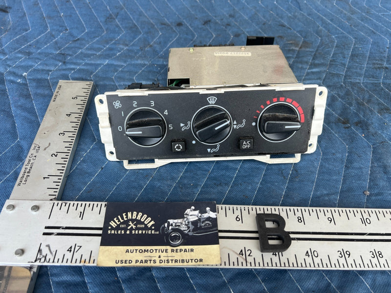 1989-1995 Volvo 740 940 HVAC AC Heat Climate Control Switch Assembly OEM #3730EM