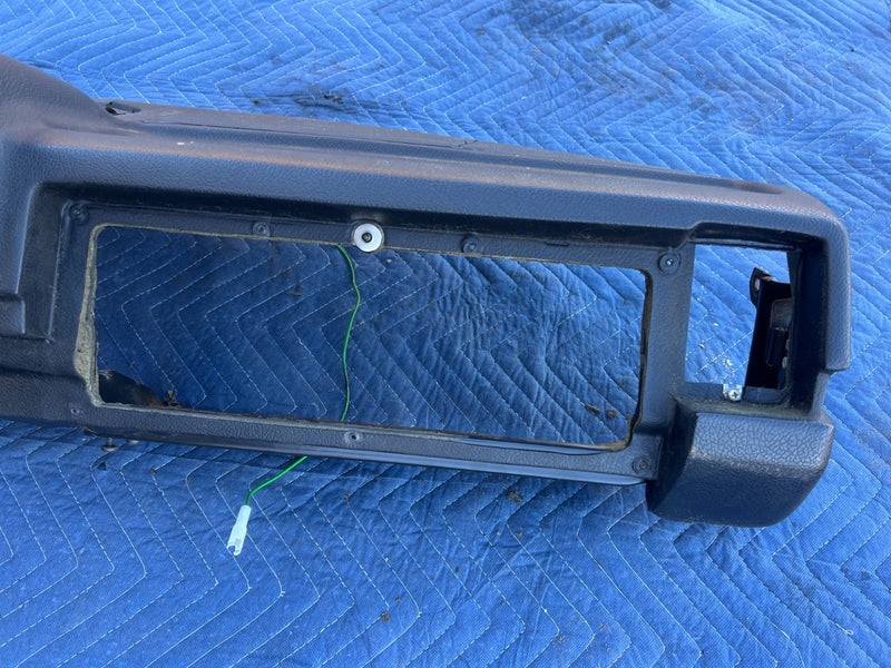 1986-1993 Volvo 240 244 Sedan Complete Dashboard Dash Assembly Black OEM #4292EM