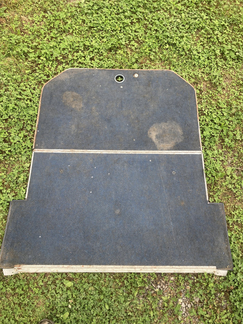 1981-1985 Volvo 240 245 Cargo Cover Rear Blue Carpet 1259282 OEM