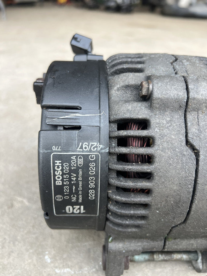 1985-1992 Volkswagen VW Golf Alternator Bosch 120 Amp 14V 028903026 OEM #6155EM