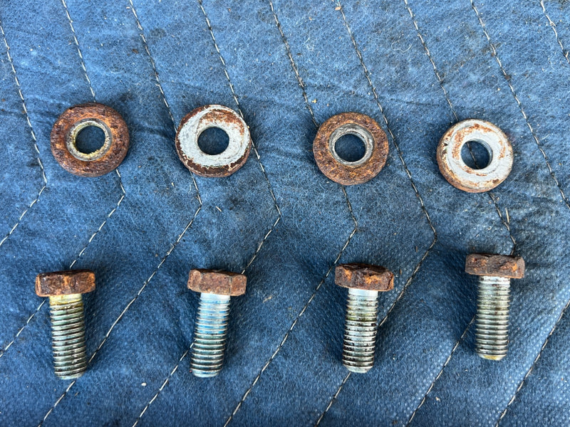 1996-2003 Mercedes W210 E320 Transmission Crossmember Mounting Bolts OEM #4685EM
