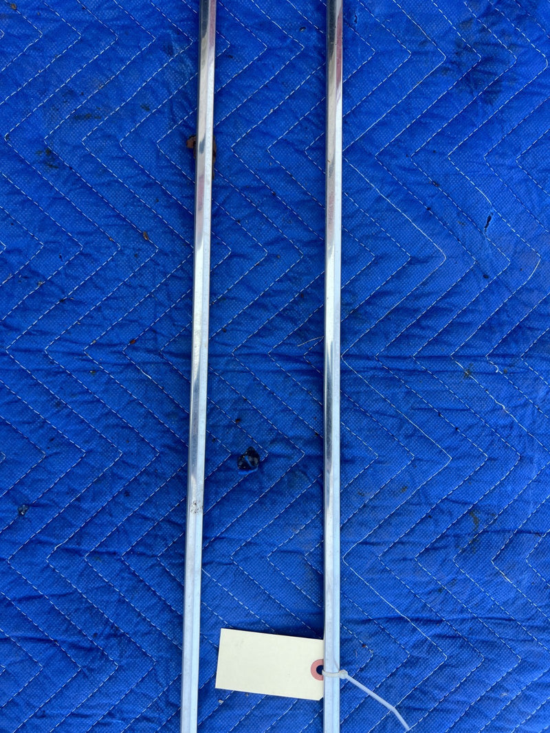 1967-1974 Volvo 140 142 144 145 Front Right & Left Fender Chrome Pair OE #4958EM