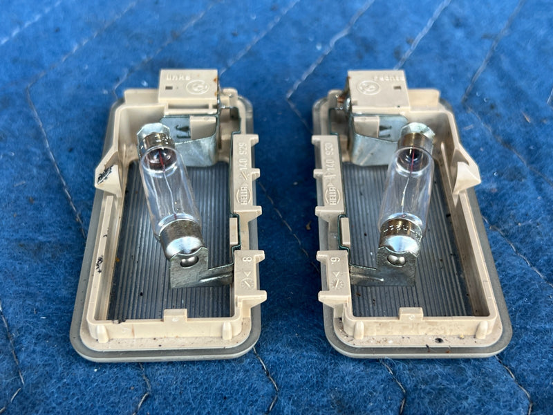 2000-2005 BMW 330xi 325xi E46 Right & Left Sun Visor Light Pair Tan OEM #4794EM