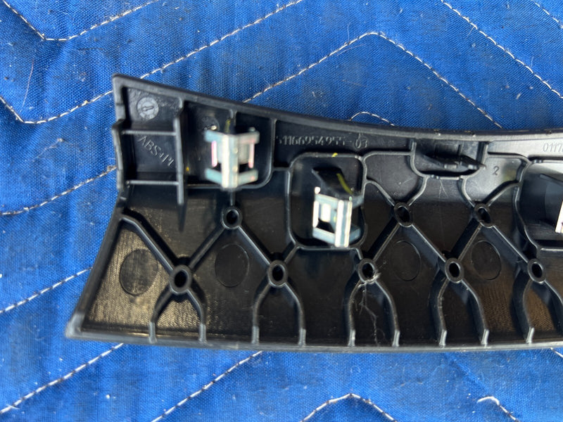 2011-2013 BMW X5 X5M E70 Upper Rear Center Console Arm Rest Trim OEM #2071EM