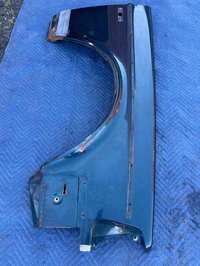 1986-1993 Volvo 240 244 Sedan Front Passenger Right Fender Blue Green OE #4291EM