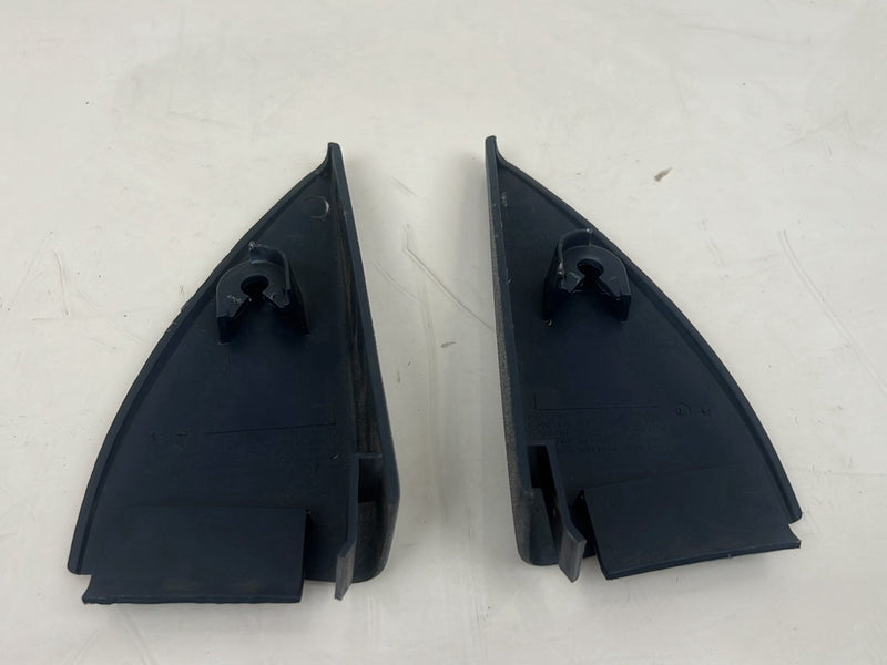 1995-1999 Chevrolet Silverado Tahoe Corner Mirror Trim Pair Blue OEM #5520EM