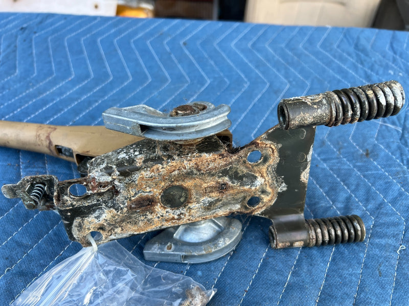1986-1993 Volvo 240 244 Sedan Parking Emergency E Brake Lever Tan OEM #4204EM