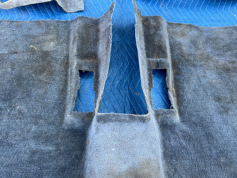 1993-1997 Volvo 850 Wagon Front & Rear Molded Carpet Set Gray OEM