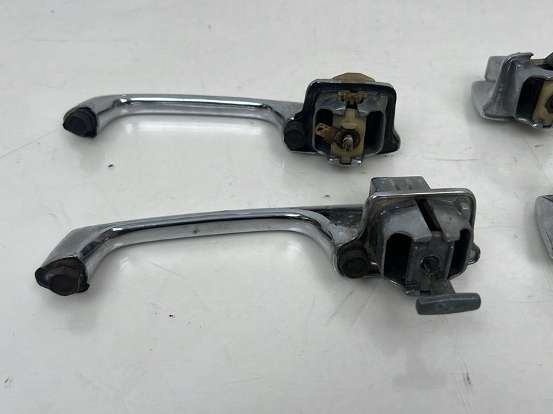 1976-1979 Cadillac Seville Door Handle Exterior Set of 4 Chrome 9829680 OEM #5591EM
