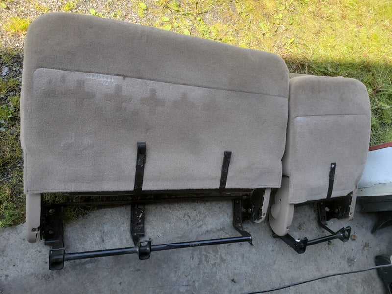 1999-2003 Ford F150 XLT Rear LH, RH, & Center Seat Set Crew Cab OEM #1914CN