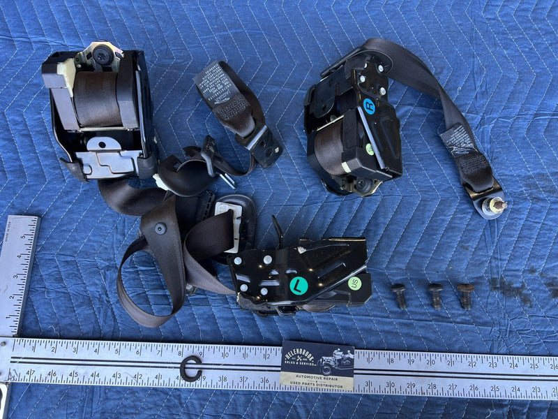 1998-2003 Jaguar XJR XJ8 Rear Left & Right Seat Belt Retractor Set OEM #4628E