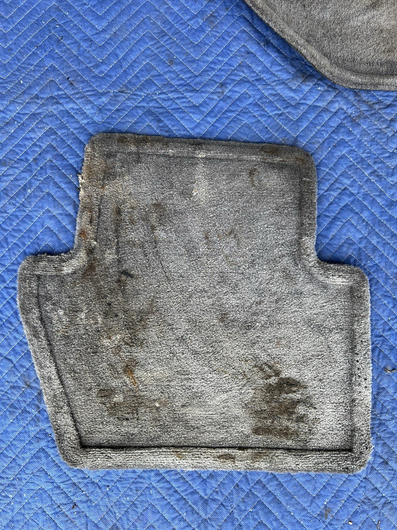 1993-1997 Volvo 850 850R Charcoal Molded Carpet Floor Mat Set OEM #4427E